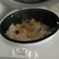Gya0s's cooksnap of when they made さつま芋ご飯.