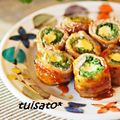 ついてるさとちゃん's cooksnap of when they made 水菜とチーズを豚肉で巻き巻き♪.