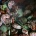 ☆xinfu☆'s cooksnap of when they made ★簡単！えびと野菜のオイマヨ炒め★.