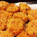 ☆shi～no☆'s cooksnap of when they made パスタリメイク★揚げないライスコロッケ.