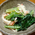 紫の薔薇と真珠。's cooksnap of when they made 小松菜のわさびマヨ醤油和え.