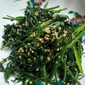 りんたぱぱ's cooksnap of when they made 人参の葉のきんぴら.