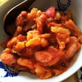 slgirl's cooksnap of when they made じゃがいもとウインナーのケチャップ炒め.