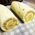 まぁちゃん1224's cooksnap of when they made さつまいもロール♪.