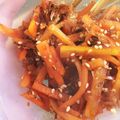 ぽる＊'s cooksnap of when they made お弁当の副菜にピッタリ！人参のおかか炒め.