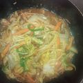 ＵｓａＢｏｏ's cooksnap of when they made 豚肉と白菜のピリ辛味噌炒め.