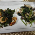 堕天使M's cooksnap of when they made ほうれん草としめじのポン酢炒め.