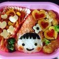 ＊ゆ♨︎mama＊'s cooksnap of when they made カニカマで❤赤ずきんちゃんおにぎり弁当.