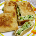 心の空's cooksnap of when they made ﾌﾞﾛｯｺﾘｰとチーズのお袋焼き.