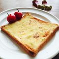 kaokaofood's cooksnap of when they made マヨわさトースト.
