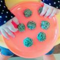 Natsume☆'s cooksnap of when they made 離乳食後期～野菜摂取！手づかみご飯お焼き.