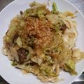 ゆか☆猫's cooksnap of when they made 簡単焼きうどん.