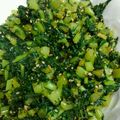 ★8meme8★'s cooksnap of when they made 大根菜の胡麻炒め.