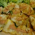 さくら雪山's cooksnap of when they made 簡単♡鶏胸肉のピカタ！オーロラソースで☆.