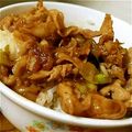 みづあず's cooksnap of when they made 5分で★男子ごはんのピリ辛牛丼アレンジ.