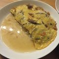 グルメインド男子's cooksnap of when they made ふわッとろッ！蟹かまてんしん飯.