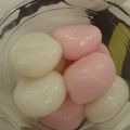 Ma＊Chan's cooksnap of when they made 豆腐入り白玉団子.