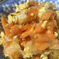 けめ＊'s cooksnap of when they made 人参と大根のヒラヒラ卵炒め.