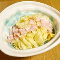 つちかな's cooksnap of when they made 簡単！キャベツの甘酢漬けでハムマヨサラダ.