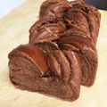 ひさちぃママ's cooksnap of when they made パウンド型で手軽に♡Wチョコのミニ食パン.