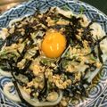 81マンゴスチン's cooksnap of when they made 釜玉うどん.