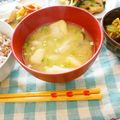 tommy 0304's cooksnap of when they made サクッとろ～長芋のお味噌汁★.