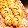Aky1117's cooksnap of when they made いちごの絞り出しクッキー★.