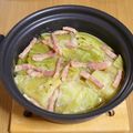 つちかな's cooksnap of when they made キャベツとベーコン　コンソメ鍋（簡単）.