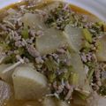 もぐもぐみーご's cooksnap of when they made ピリ辛コク旨♪ジューシー大根と豚の坦々風.