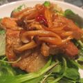 ジョングレ's cooksnap of when they made 速攻で煮る❀豚肩ロースとエリンギの甘辛❀.