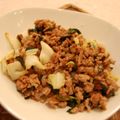 晩酌天国's cooksnap of when they made ギョウザ丼・・・。.