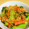 すずなまり's cooksnap of when they made 宮城旬野菜　ちぢみ雪菜のチャプチェ風.