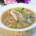 旦那は皿洗い's cooksnap of when they made 必見☆味噌鍋スープの素.