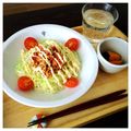 まりんごっこ's cooksnap of when they made 夏にピッタリ！キムチ納豆そうめん.