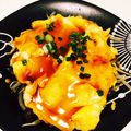 ゆー1024's cooksnap of when they made もやしの卵ポン酢あんかけ.