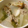 yako777's cooksnap of when they made 実家のけんちん汁♡田舎で～す.