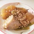 ﾊﾀﾊﾀ's cooksnap of when they made シンプル里芋と大根の煮物。田舎の味.