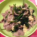 はじめての一人暮らし's cooksnap of when they made 豚肉とほうれん草と卵の中華風炒め♩.