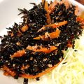 RINAmatin's cooksnap of when they made ひじきとにんじんの明太子和え。.