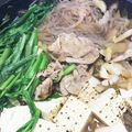 syrup127g's cooksnap of when they made フライパンですき焼き☆節約☆簡単.
