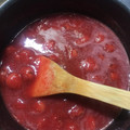もかにゃぉ★'s cooksnap of when they made 簡単いちごジャム.