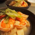 MIE88888's cooksnap of when they made ✿揚げ高野豆腐の海老そぼろあん✿.