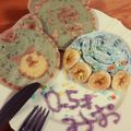 イトー2's cooksnap of when they made レンジで簡単お絵かきパンケーキアート.