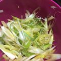 あずどぅる's cooksnap of when they made 切って和えるだけの和風ネギムンチ.