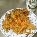 てきとう厨房's cooksnap of when they made 岩下の新生姜でかき揚げ.
