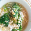 c15's cooksnap of when they made 超簡単に！レタスと卵のスープ.