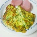taako1552's cooksnap of when they made 豆腐とほうれん草のケーキ風オムレツ.