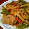 ラコア's cooksnap of when they made タケノコ大好き♪パプリカピーマン炒め＾＾.