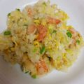 もちこ☆71's cooksnap of when they made 簡単！本格的！海老チャーハン！！.