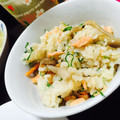 ppp♩'s cooksnap of when they made だしの素で簡単に♪秋鮭の炊き込みご飯.
